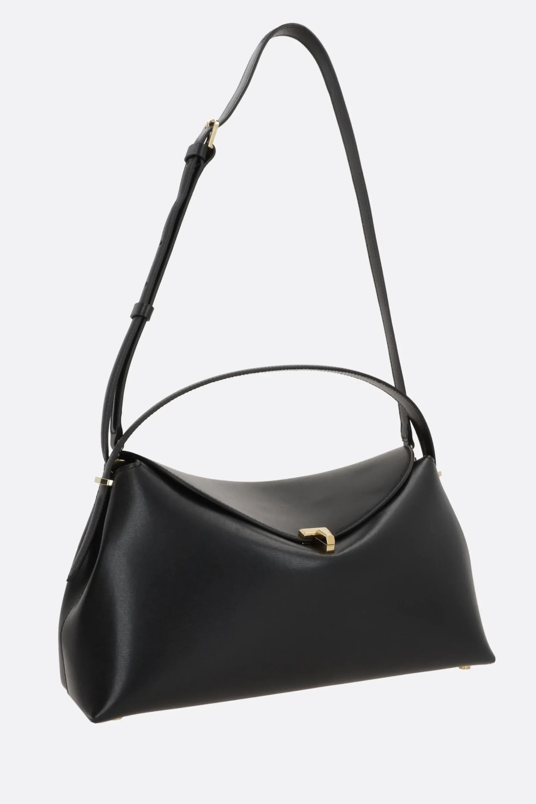 Women TOTEME T-Lock top handle bag in smooth leather