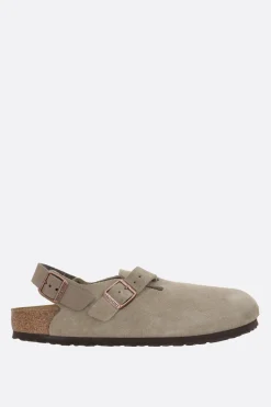 Women BIRKENSTOCK Tokio II flat slingbacks in suede (Narrow Fit)