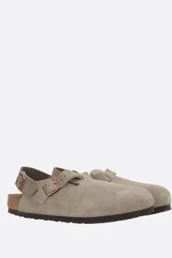 BIRKENSTOCK Tokio II flat slingbacks in suede (Narrow Fit)