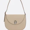 Women SAVETTE Tondo small hobo bag in smooth leather