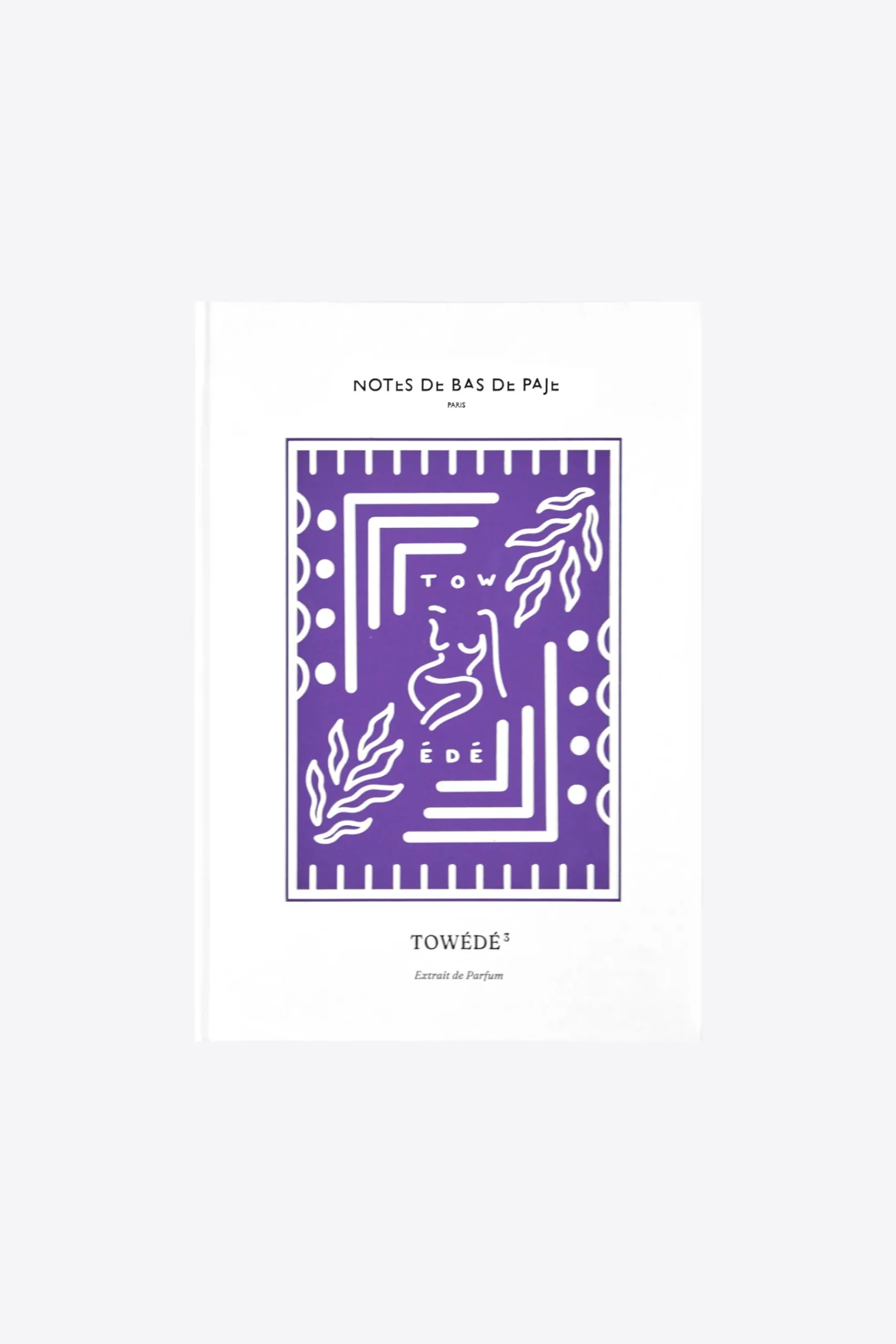 NOTES DE BAS DE PAJE Towédé Extrait de Parfum 50 ml