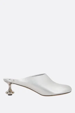 Women LOEWE Toy mules in laminated nappa