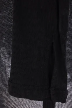 Women ANN DEMEULEMEESTER Trina t-shirt in rib jersey with drawstring