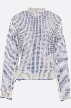 Women CHOPOVA LOWENA Trip Trip cardigan in linen mesh