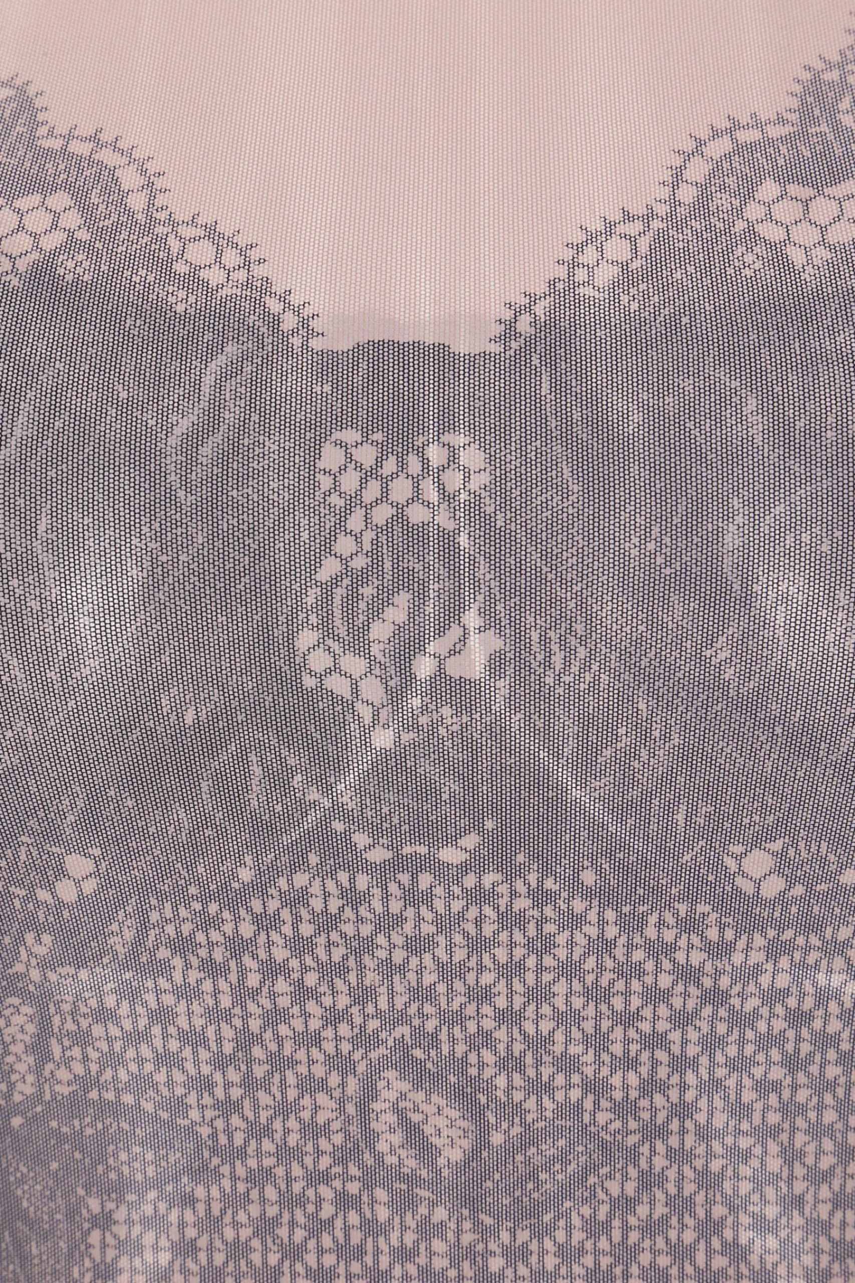 Women BALENCIAGA Trompe l'Œil Lingerie top in stretch mesh