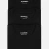 JIL SANDER 3 t-shirts pack in organic cotton