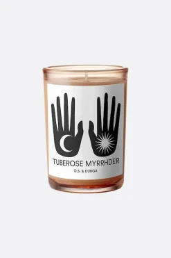 D.S. & DURGA Tuberose Myrrhder scented candle 200 g
