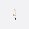 Women ALIITA Tucan earring in enameled yellow gold