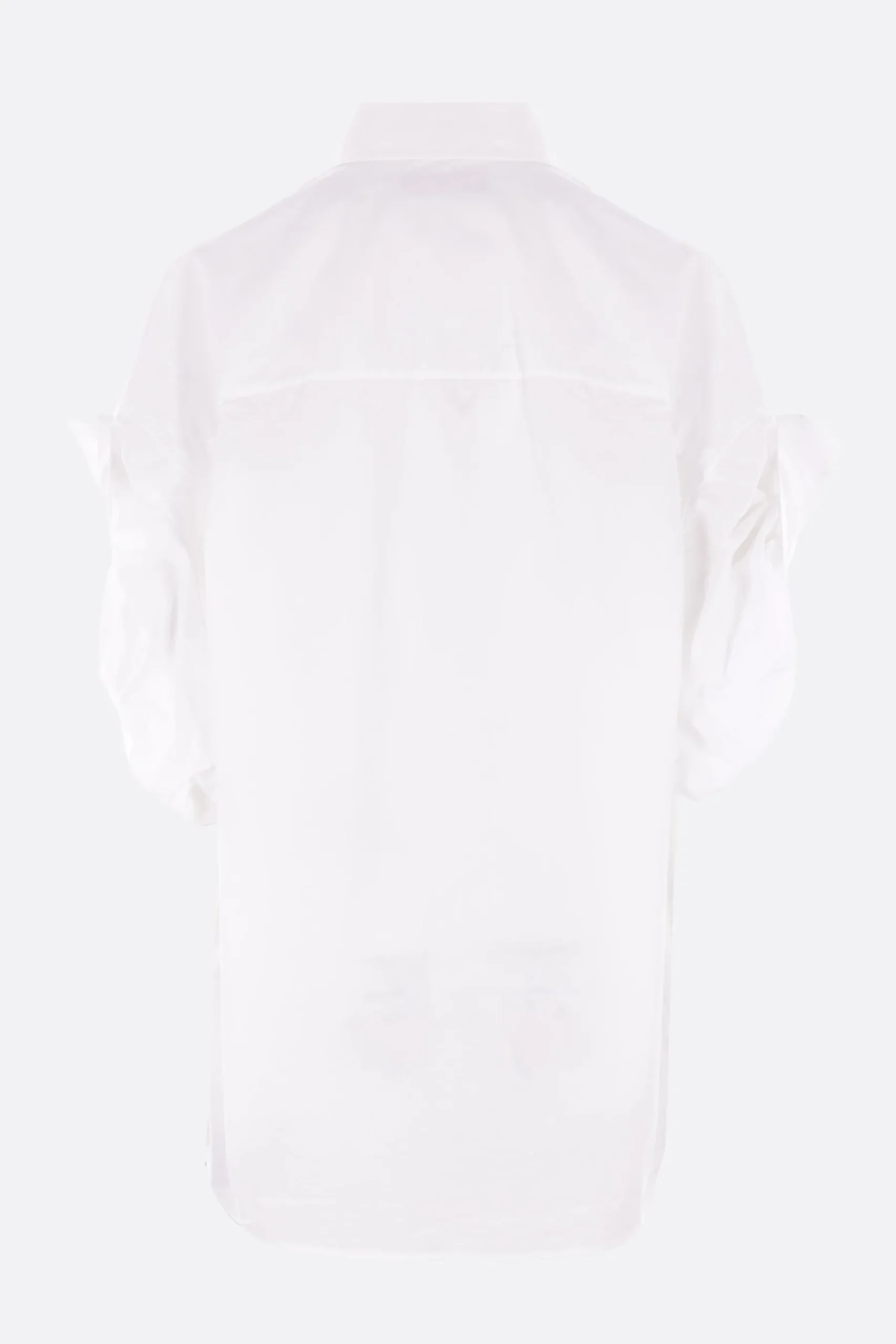 Women BALENCIAGA tucked sleeve shirt in poplin