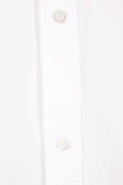 Women BALENCIAGA tucked sleeve shirt in poplin