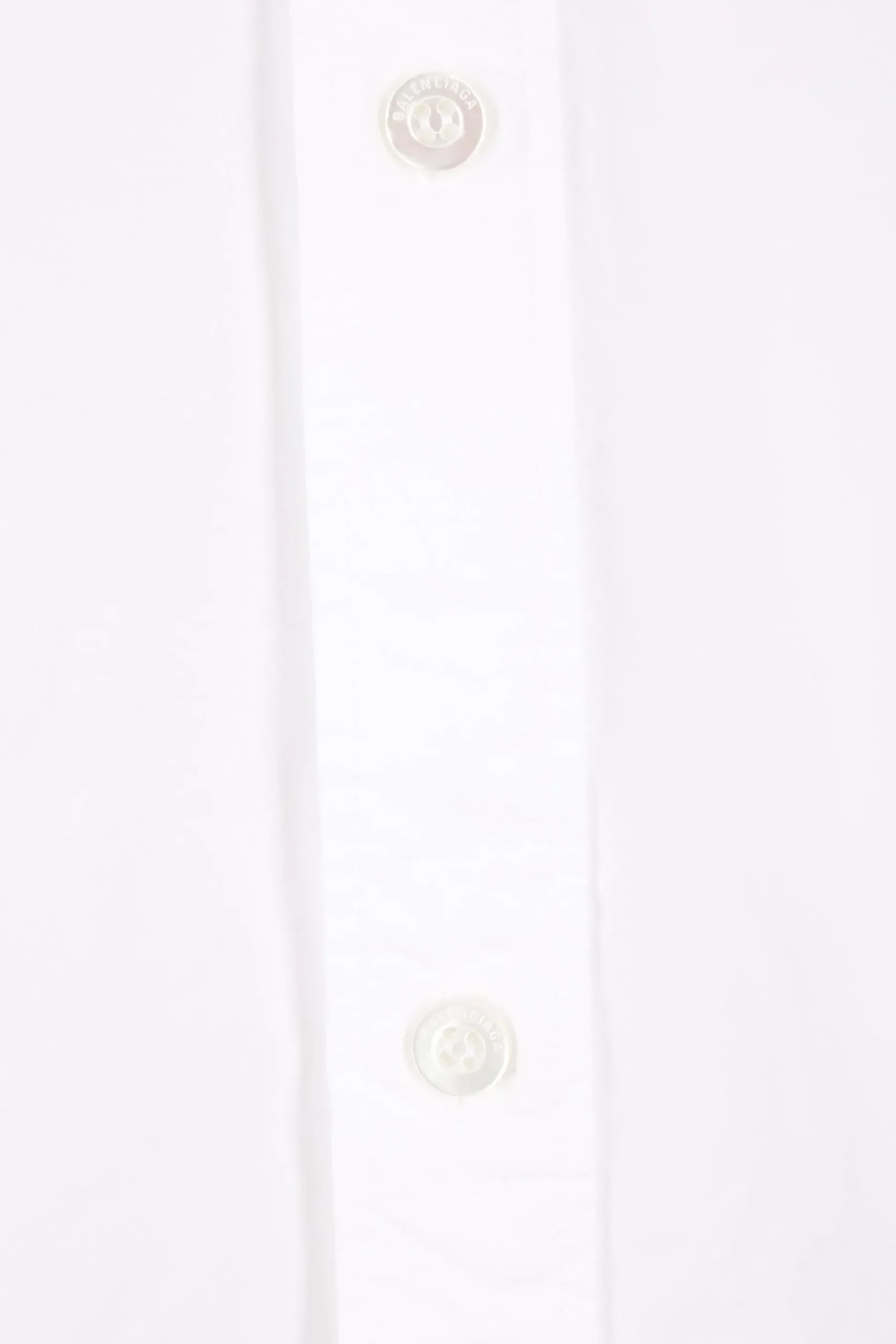 Women BALENCIAGA tucked sleeve shirt in poplin