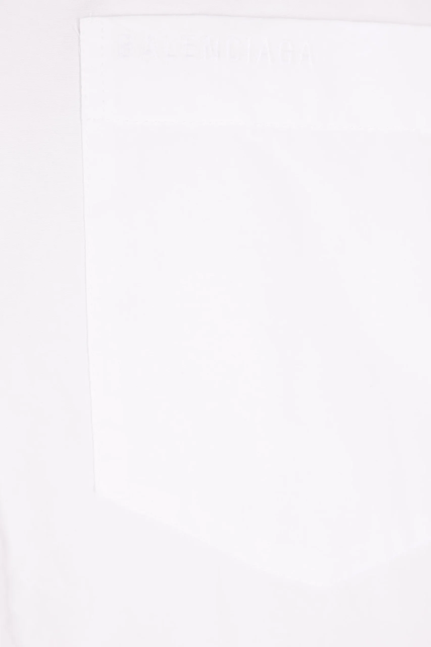 Women BALENCIAGA tucked sleeve shirt in poplin
