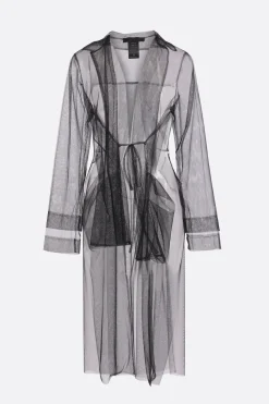Women MARIA CALDERARA tulle overcoat