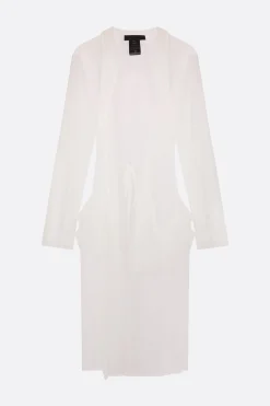 Women MARIA CALDERARA tulle overcoat