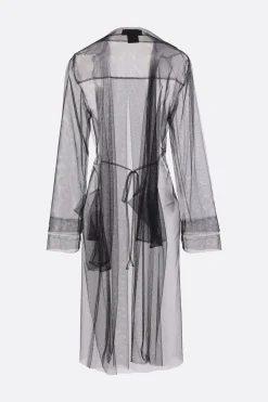 Women MARIA CALDERARA tulle overcoat