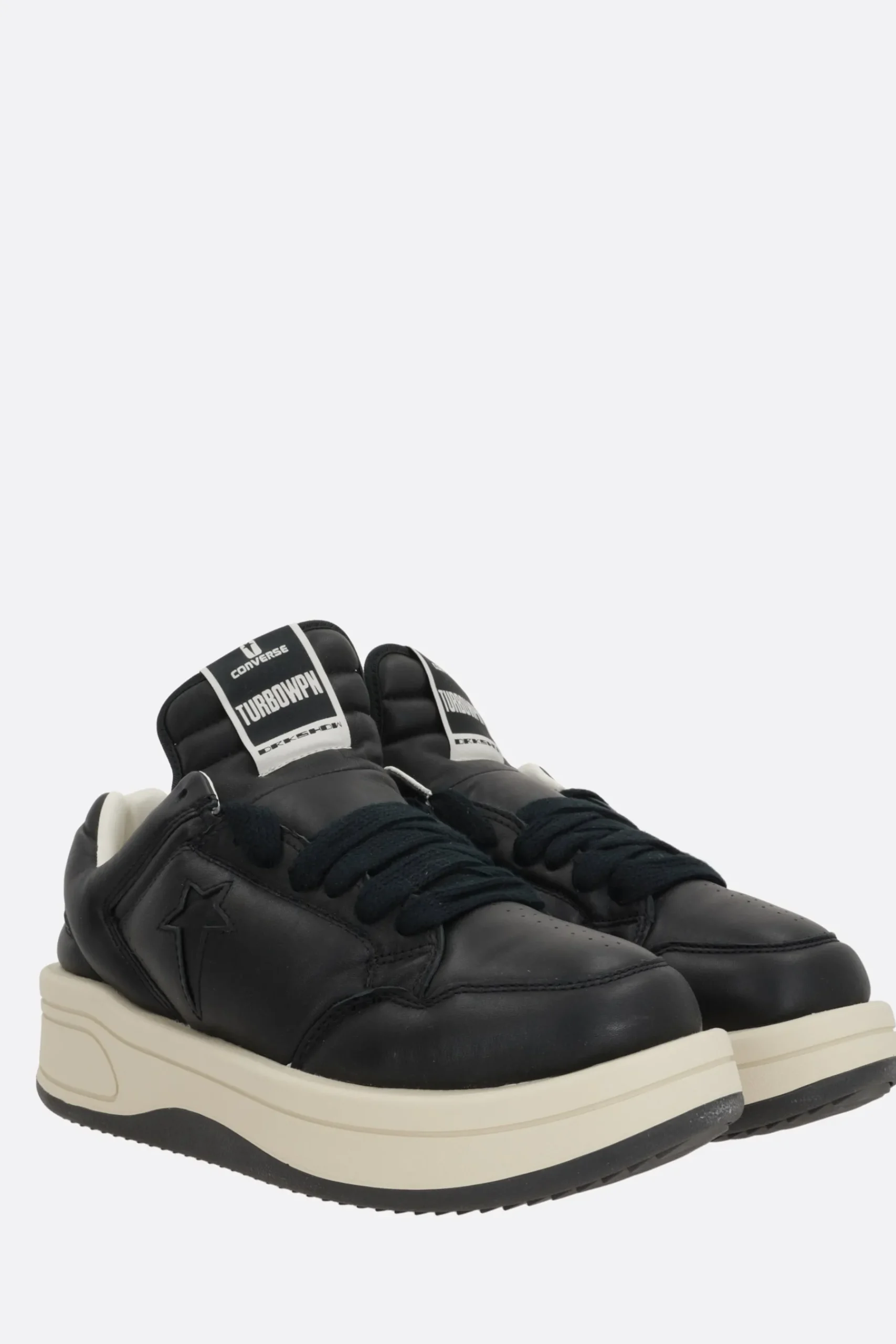 Women CONVERSE X DRKSHDW Turbowpn OX sneakers in smooth leather