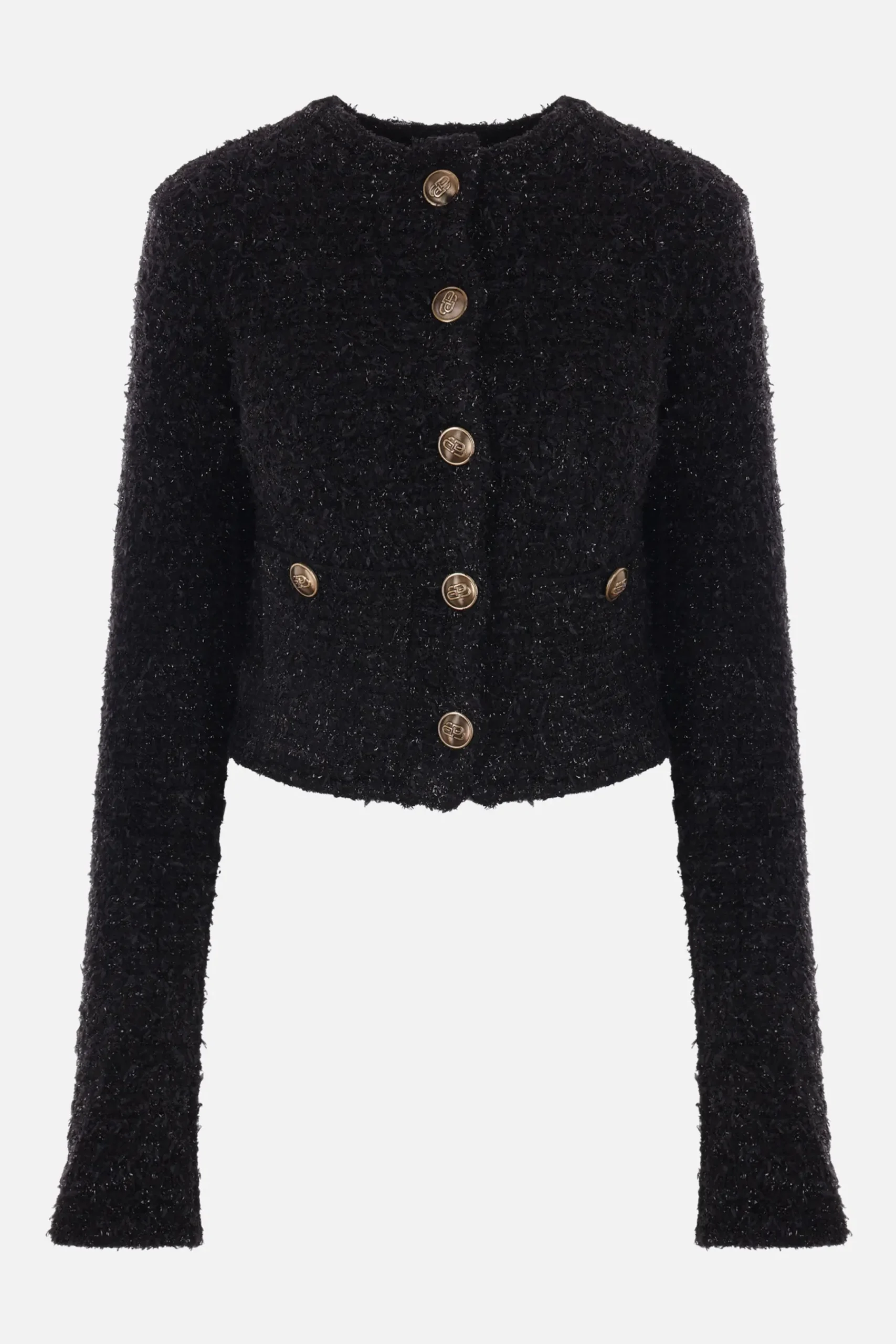 Women BALENCIAGA tweed cropped cardigan