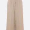 Women LOEWE twill cropped trousers