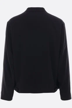 YOHJI YAMAMOTO twill overshirt
