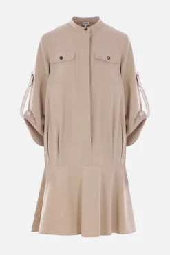 Women LOEWE twill shirt dress