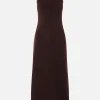 Women LEMAIRE Twisted Hem sleeveless dress in interlock