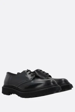 ADIEU PARIS Type 132 derby shoes in brushed leather