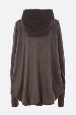 Women YEHUAFAN unstructured jacket in wool and silk