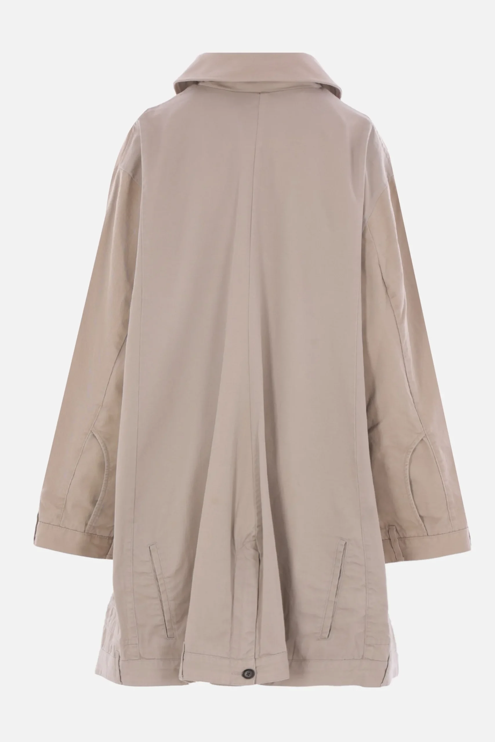Women HODAKOVA upside down trench coat chino