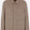 THOM BROWNE utility jacket in tweed