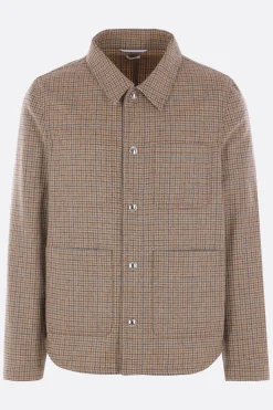 THOM BROWNE utility jacket in tweed