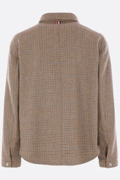 THOM BROWNE utility jacket in tweed