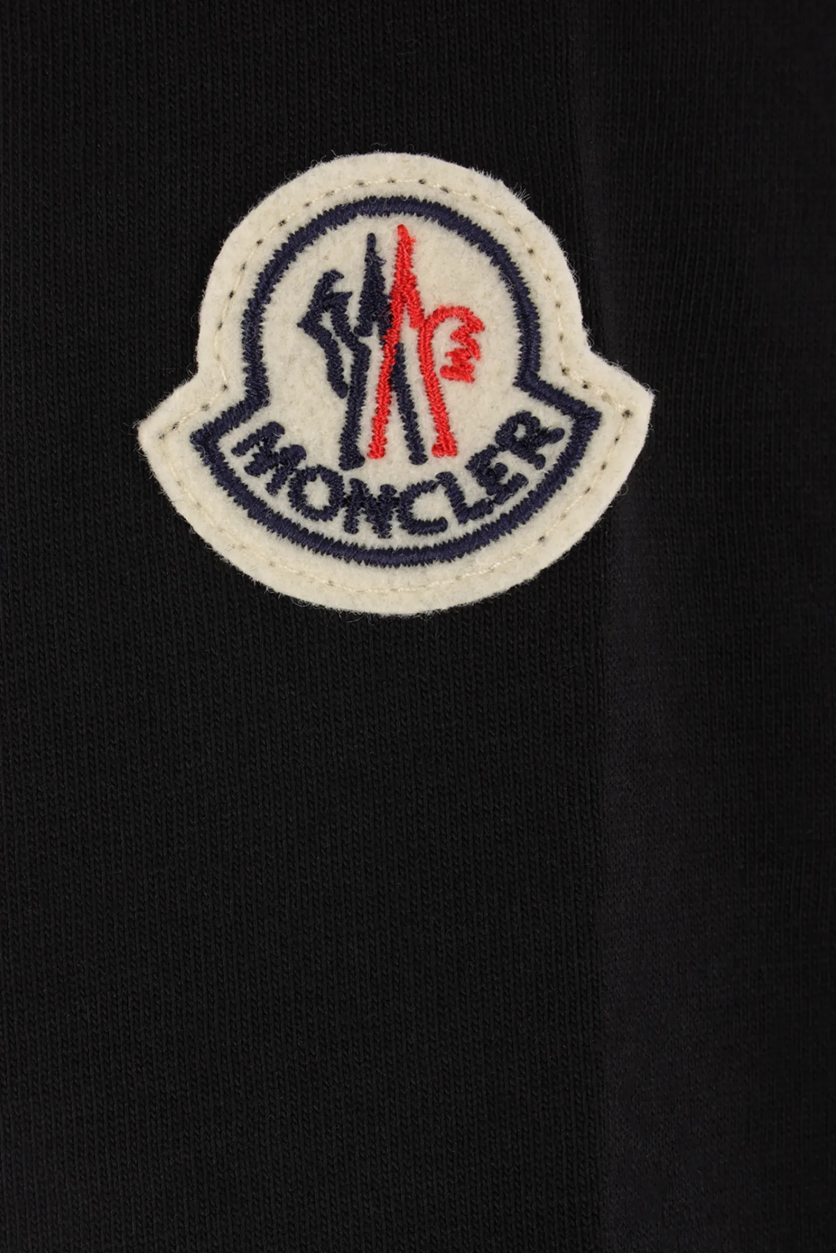 MONCLER Varsity Logo patch cotton t-shirt