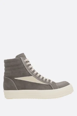 RICK OWENS DRKSHDW Vintage high-top sneakers in canvas