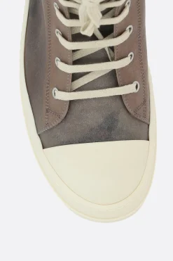 RICK OWENS Vintage high-top sneakers in vintage leather