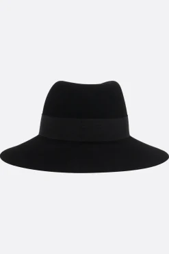 Women MAISON MICHEL Virginie felt fedora hat