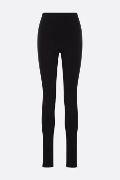Women TOTEME viscose blend zip leggings