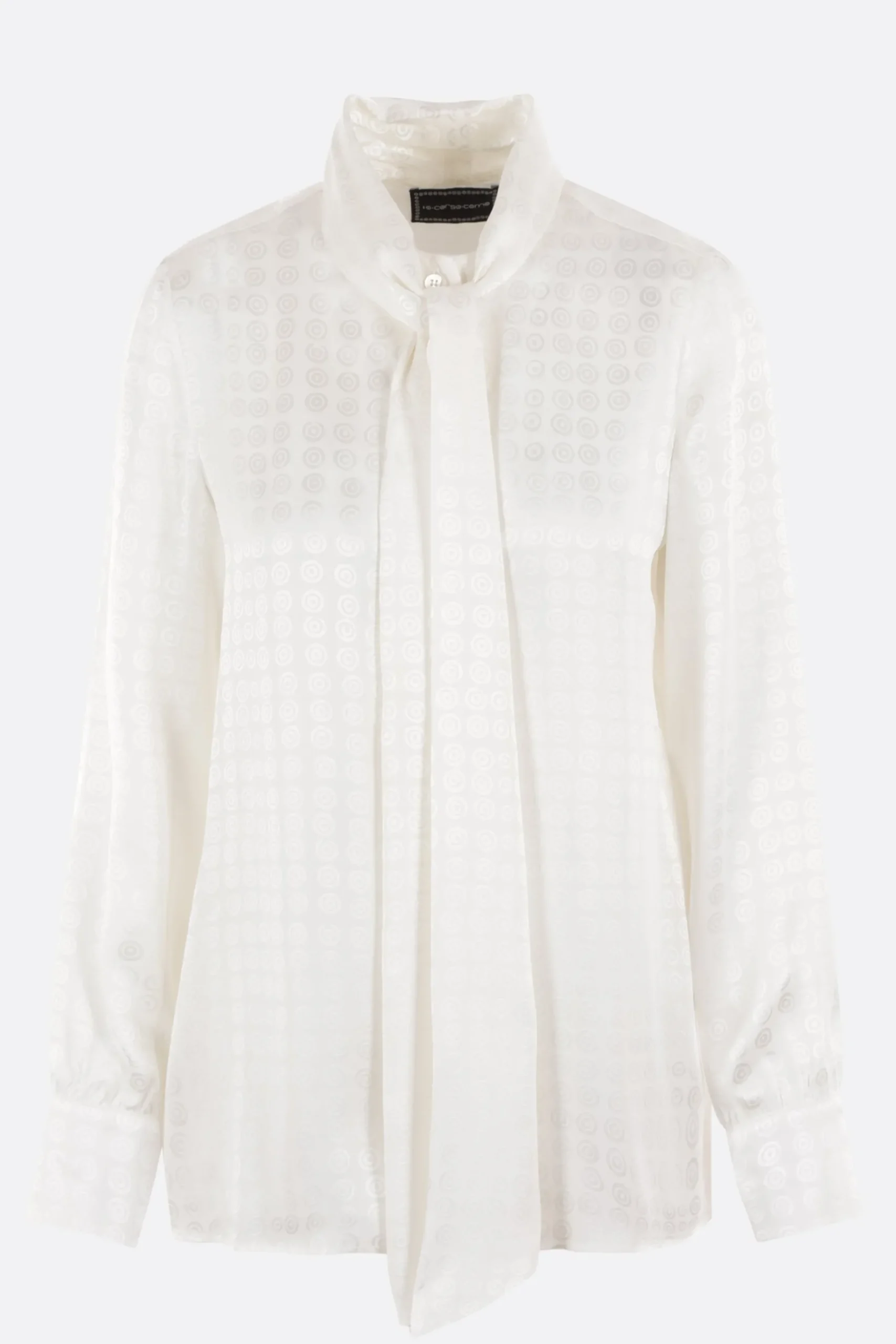 Women 10 CORSO COMO viscose shirt with lavallière