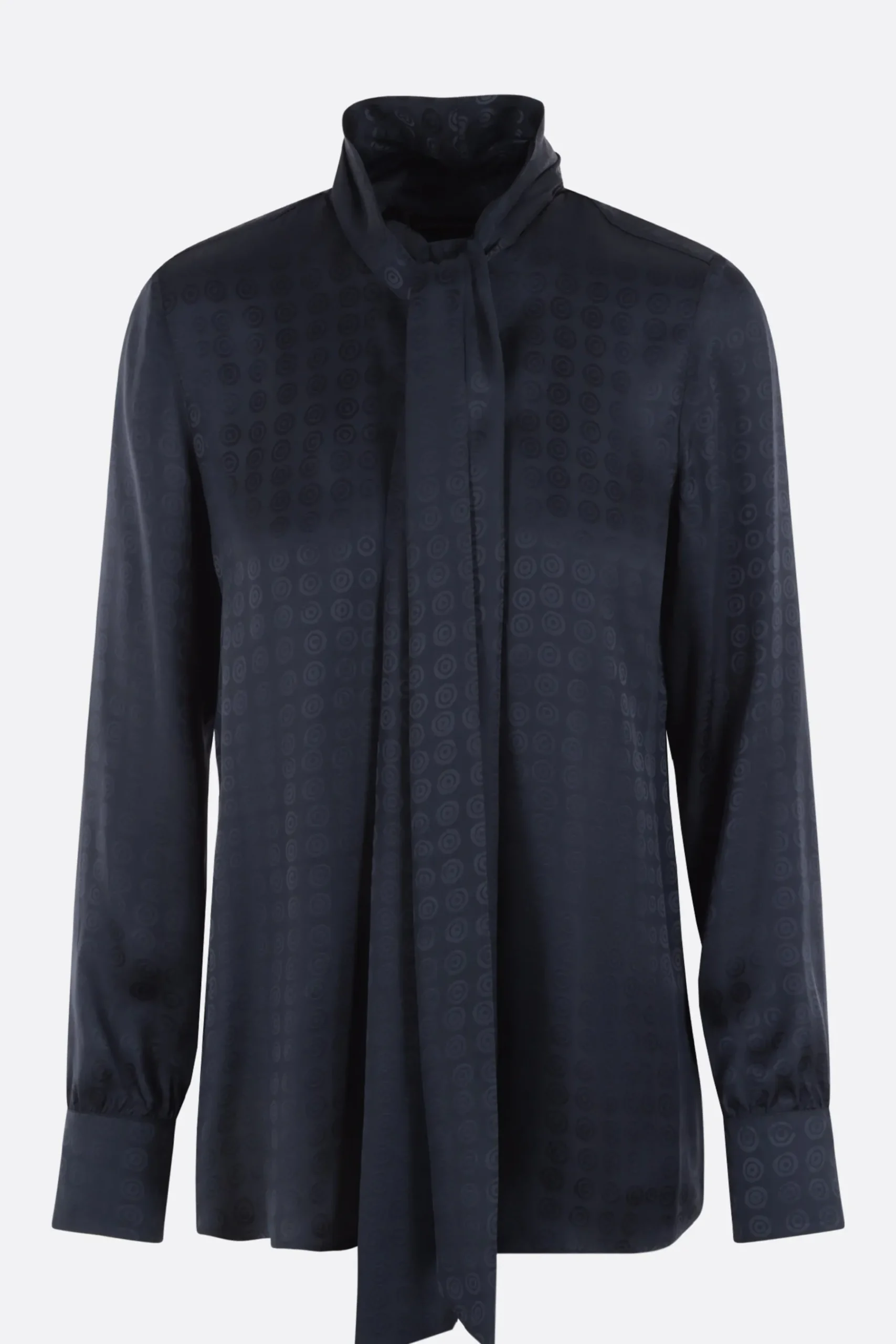 Women 10 CORSO COMO viscose shirt with lavallière