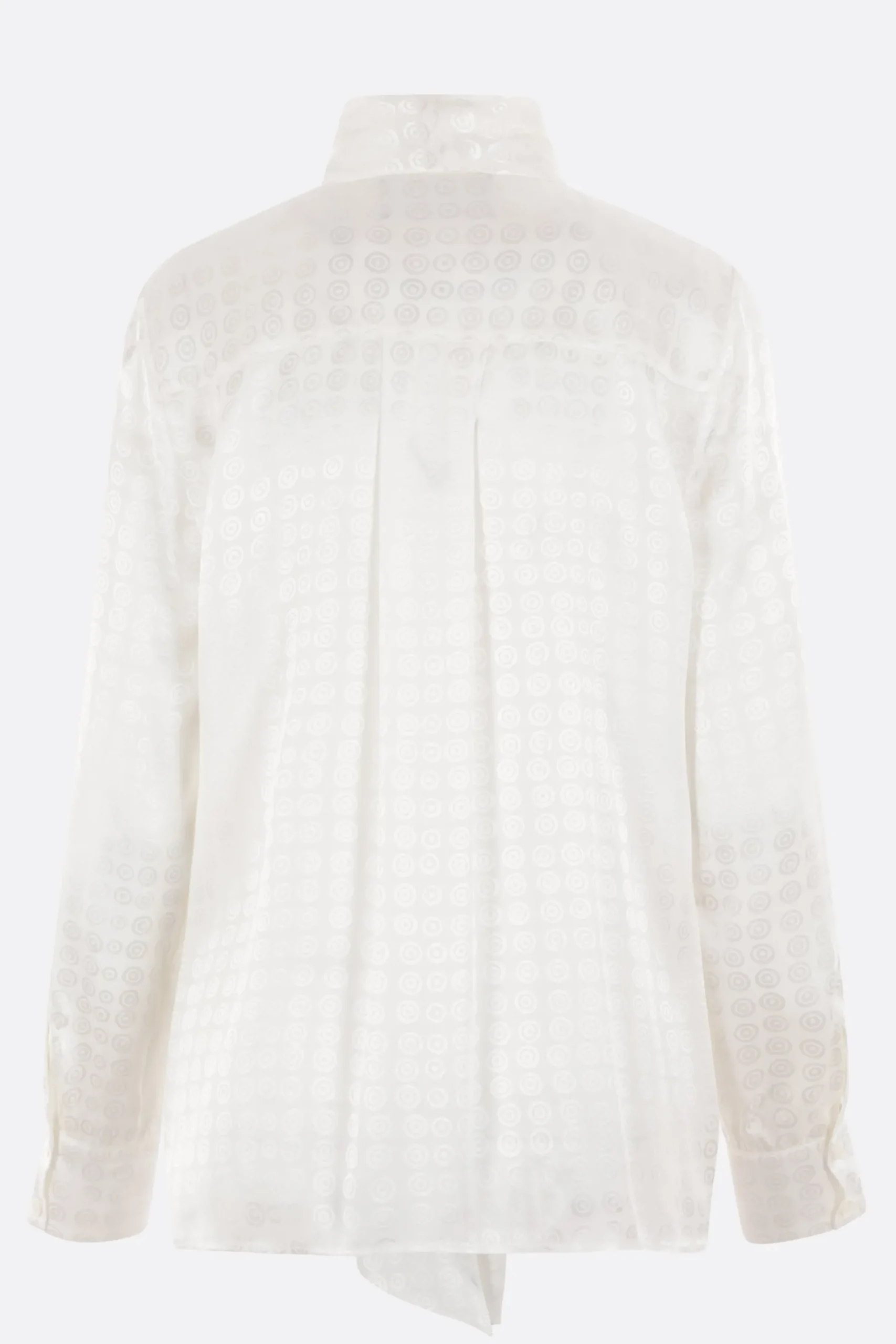 Women 10 CORSO COMO viscose shirt with lavallière