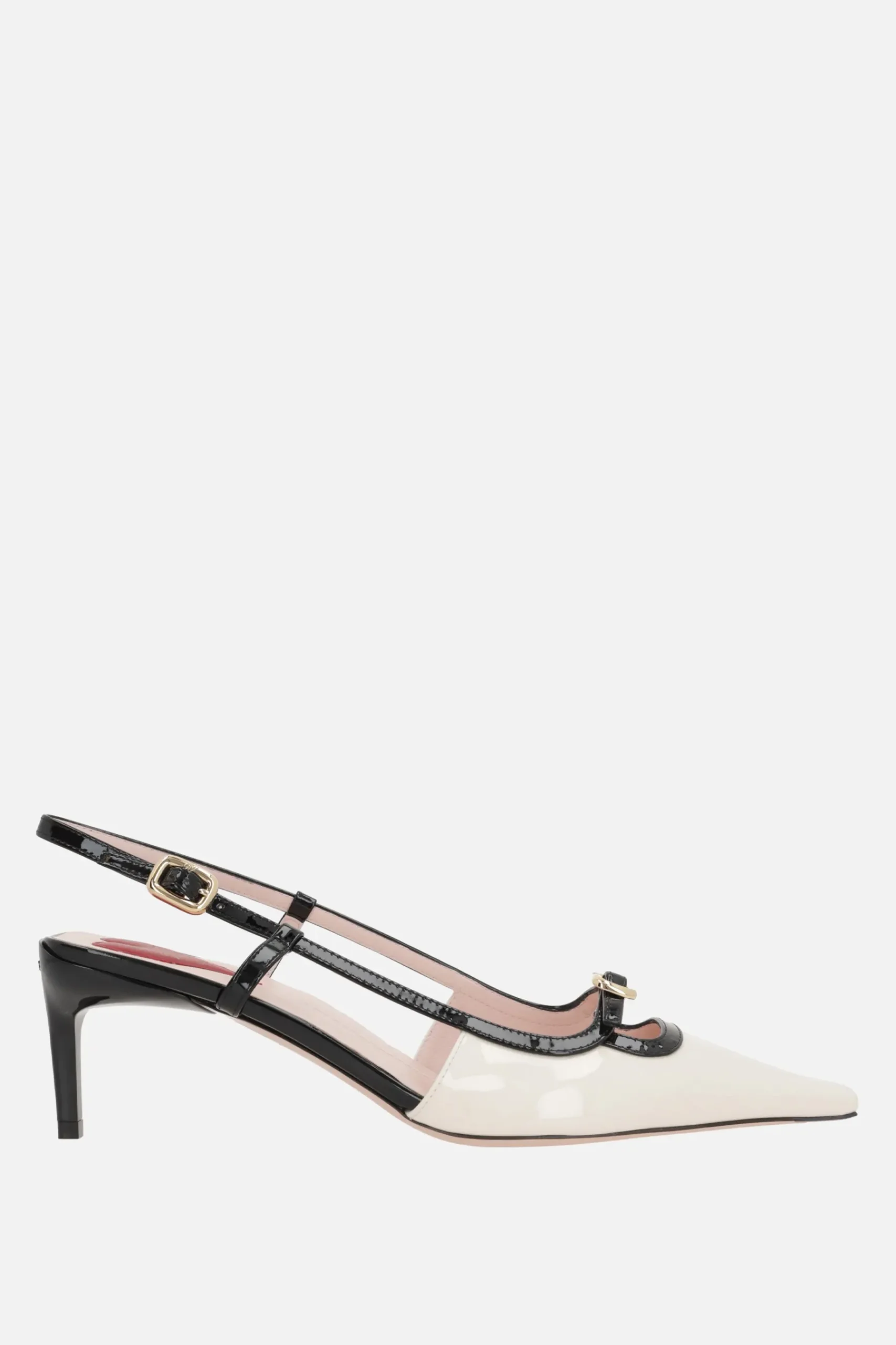 Women ROGER VIVIER Viv' Canard slingbacks in patent leather
