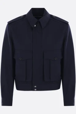 DRIES VAN NOTEN Vleo bomber jacket in gabardine