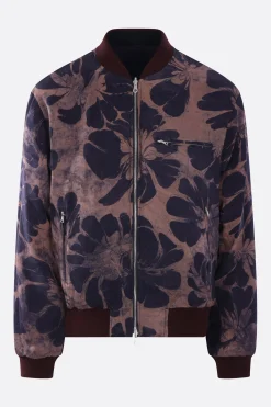 DRIES VAN NOTEN Volker reversible bomber jacket in twill