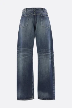 Women JUNYA WATANABE washed denim jeans