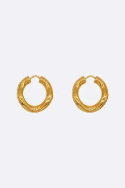 Women CHARLOTTE CHESNAIS Wave hoop earrings