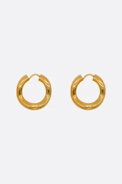 Women CHARLOTTE CHESNAIS Wave hoop earrings