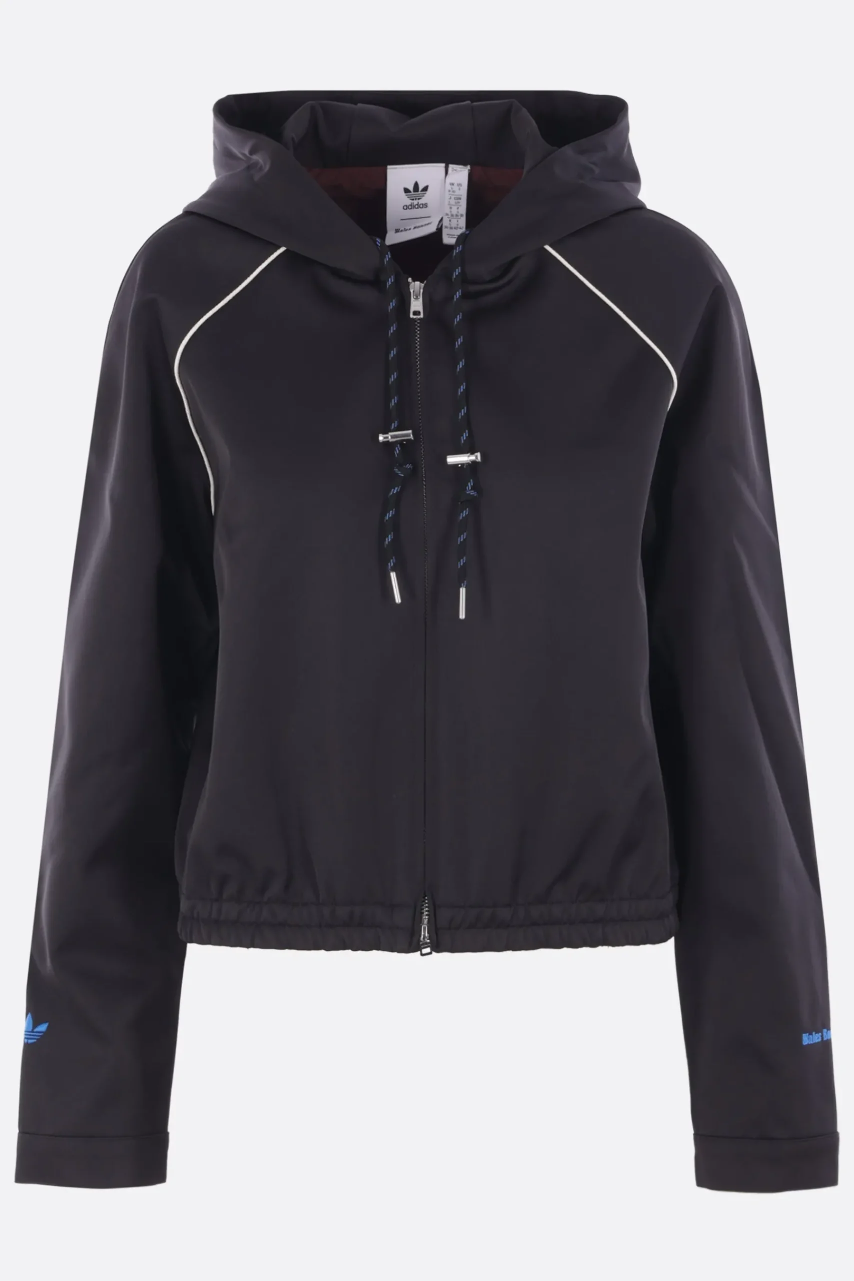 Women ADIDAS X WALES BONNER WB full-zip hoodie in satin