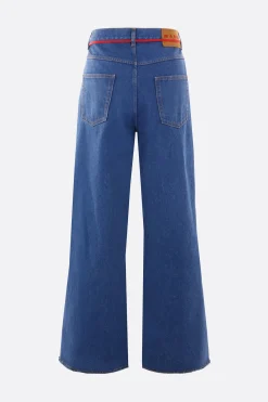 MARNI wide-leg denim trousers