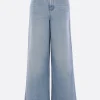 Women CHLOÉ wide-leg jeans in denim