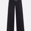 Women 10 CORSO COMO wide-leg stretch denim jeans