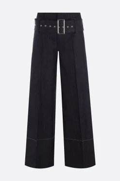 Women 10 CORSO COMO wide-leg stretch denim jeans